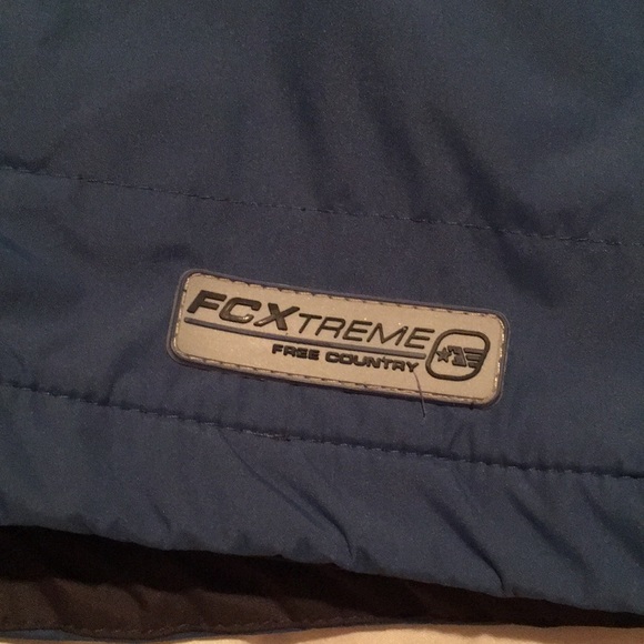Free Country FCXtreme fleece lined blue jacket med - Picture 5 of 5